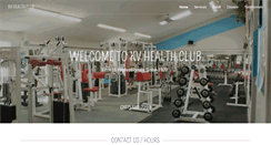 Desktop Screenshot of kvhealthclub.net